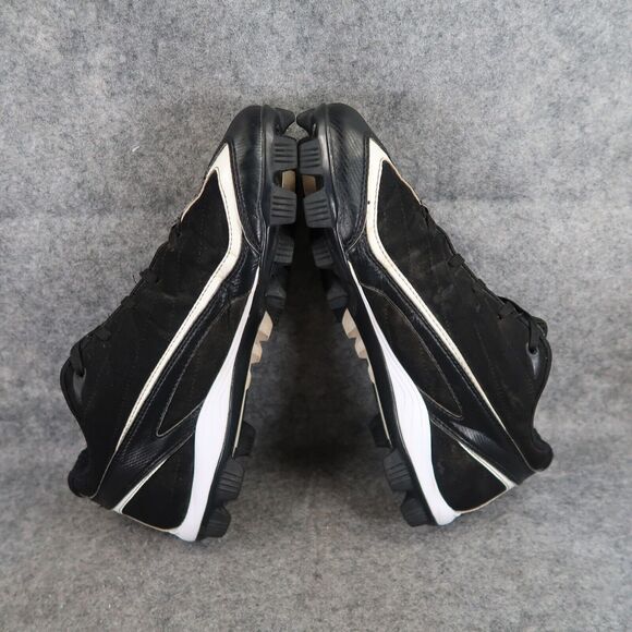 Under Armour Shoes Mens 8.5 Cleats Baseball Sport Black Molded Leadoff III Adult - Picture 8 of 13